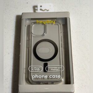 Heyday clear iPhone case cover for 13 14 & 15 new